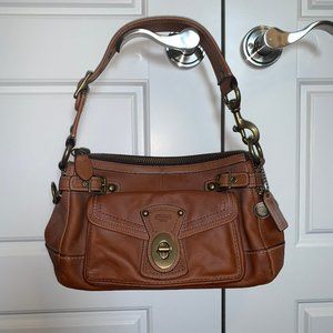 Medium Brown Leather Coach Purse